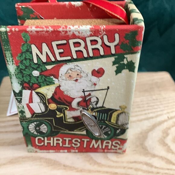 Mr. Christmas Musical Songbook Ornaments Set Of 4 Plays 1 Wind-Up Song - Picture 8 of 17